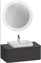 Мебель для ванной Duravit Happy D.2 Plus 100 графит суперматовый