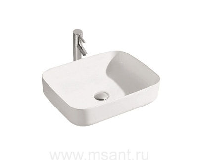 Раковина накладная для установки на столешницу AQUATEK ВЕГА AQ5515-00, 500*390*130 мм