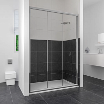 Душевая дверь в нишу RGW Classic CL-11 (1160-1210)х1850 профиль хром