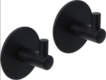 Крючок Fixsen Equipment черные матовые, 2 шт.