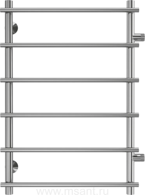 Полотенцесушитель водяной Terminus Квинта П6 500x800 с боковым подключением 500