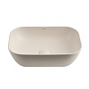 Раковина накладная ABBER Rechteck AC2200MBE светло-бежевая матовая
