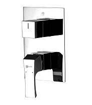 Смеситель Lemark Unit LM4528C С ВНУТРЕННЕЙ ЧАСТЬЮ, для ванны с душем