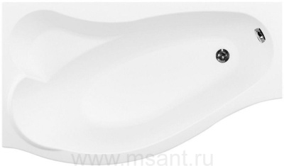 Акриловая ванна Aquanet Palma 170x90/60 L (с каркасом)