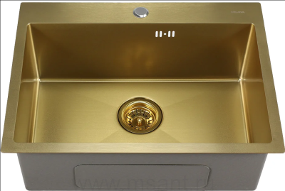 Мойка кухонная Melana D6045HG золото