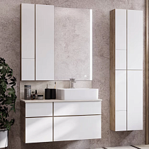 Мебель для ванной AQUATON Мишель 100 дуб эндгрейн