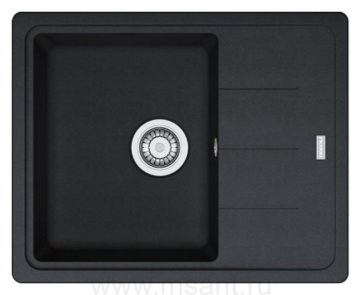 Мойка кухонная Franke Basis BFG 611C оникс