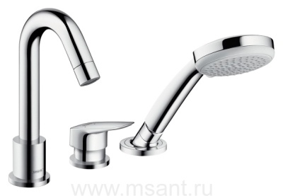 Смеситель Hansgrohe Logis 71310000 на борт ванны