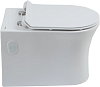 Унитаз подвесной Aquanet Roll 210766 безободковый с крышкой-сиденьем микролифт Slim