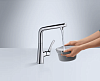 Смеситель Hansgrohe Metris Select 14883000 для кухонной мойки
