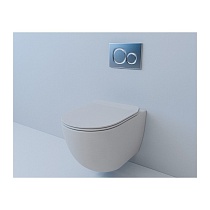 Унитаз подвесной GARCIA (Matt White). Размер: 550x370x370.