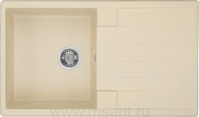 Мойка кухонная AQUATON Верона шампань