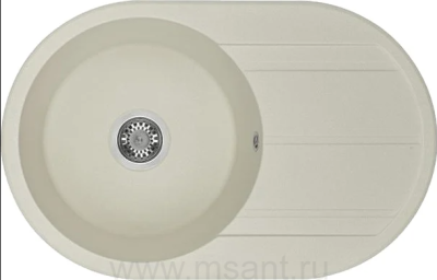 Мойка кухонная AQUATON Амира жемчуг