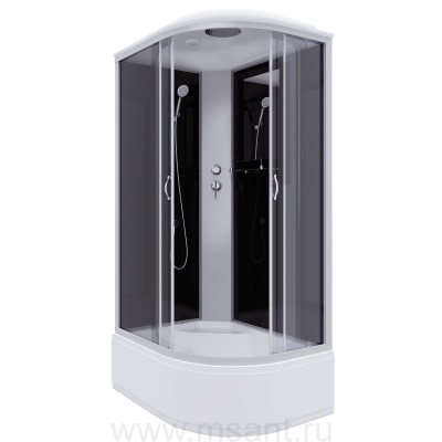 Душевая кабина Niagara Classic NG-2510-14L (120х80х215) высокий поддон(40см),стекло тонированное 