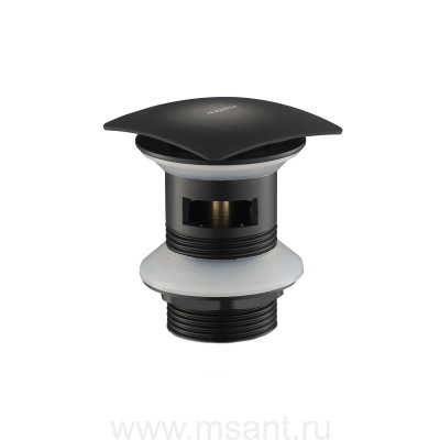 Сливной набор AQUATEK для раковины матовый черный AQ6004MB 