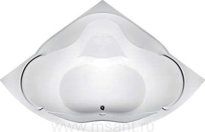 Акриловая ванна 1MarKa Luxe 155x155