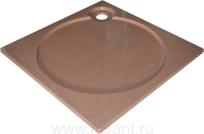Поддон для душа GuteWetter Deluxe 100x100x4 Q терракот