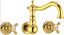 Смеситель Migliore Arcadia ML.ARC-8370.DO С ВНУТРЕННЕЙ ЧАСТЬЮ, для раковины, золото