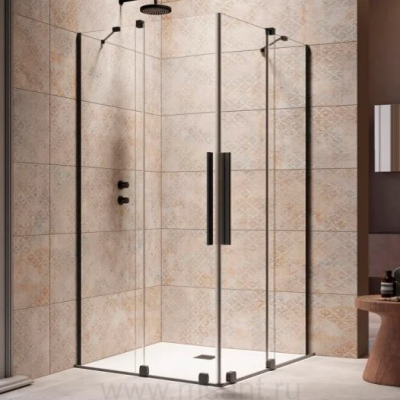 Душевой уголок Radaway Furo Black KDD 90х100