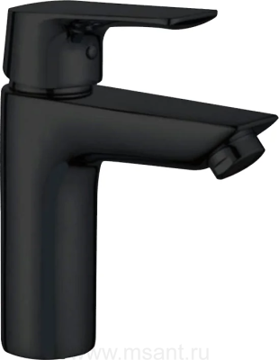 Смеситель для раковины Aquanet Static AF330-10B чёрный матовый