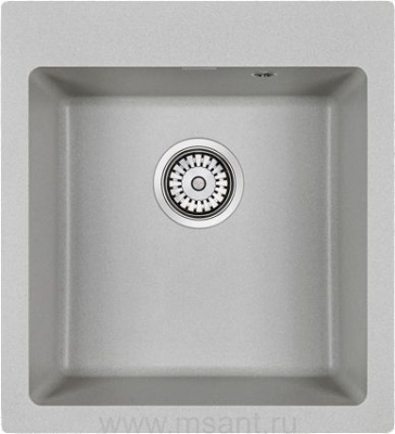 Мойка кухонная Paulmark Zemar PM104651-GR серая
