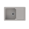 Мойкa MIXLINE ML-GMS24 СТАНДАРТ с крылом , светло-серый (310), 765*490*200мм