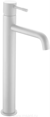 Смеситель для раковины Boheme Uno 462-MW белый