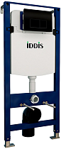 Система инсталляции для унитазов IDDIS Optima Home OPH00MBi32K с кнопкой смыва, черная