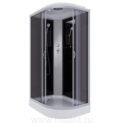 Душевая кабина Niagara Classic NG-3512-14L (120х80х215) низкий поддон(13см),стекло тонированное 