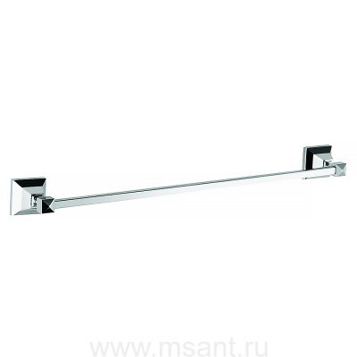 Полотенцедержатель трубчатый AZARIO ALTRE одинарный 60 см, хром (AZ96001)