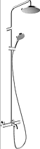 Душевая стойка Hansgrohe Vernis Blend 26274000 Showerpipe 200 1jet с термостатом, хром