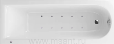Акриловая ванна Excellent Actima Aurum Aero WAAC.AUR17AERO 170x70