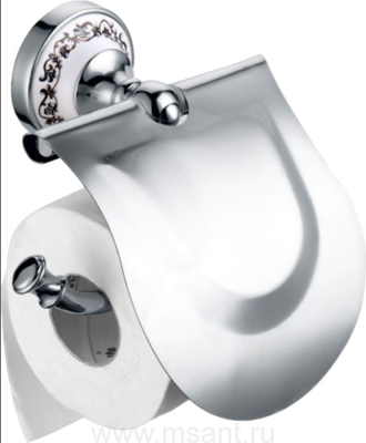 Держатель туалетной бумаги Fixsen Bogema FX-78510 с крышкой