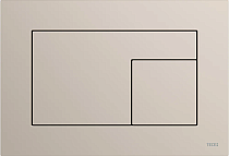 Кнопка смыва TECE Velvet 9240733 серовато-бежевая