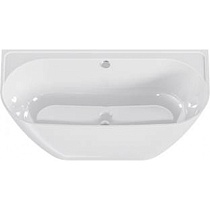 Ванна из литьевого мрамора BAS Палермо 168х80 белая на каркасе