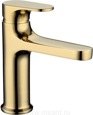 Смеситель для раковины Boheme Spectre 451-G золото