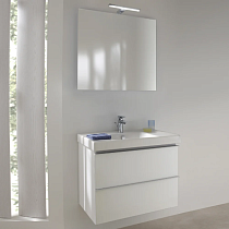 Мебель для ванной Jacob Delafon Odeon Up 70 белый блестящий, 2 ящика