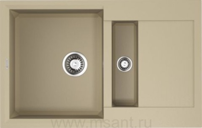 Мойка кухонная Omoikiri Sakaime 78-2-СH шампань