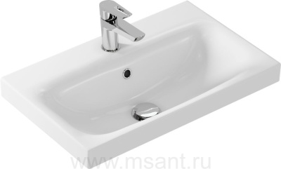 Раковина мебельная Aqwella Moduo slim 60