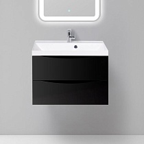 Тумба для комплекта BelBagno Marino 70 nero lucido