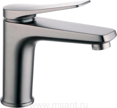 Смеситель для раковины Lemark Bronx LM3706GM графит