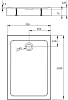 Поддон для душа Radaway Doros F Compact 120x70