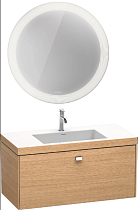 Мебель для ванной Duravit Brioso каштан темный