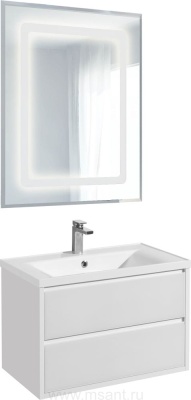 Мебель для ванной AQUATON Римини 80 белая
