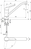 Смеситель Ideal Standard Ceraflex BC129AA для кухонной мойки