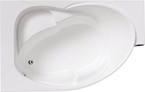 Акриловая ванна Marka One (1MarKa) Ergonomika 158-175x110 L c возможностью обрезки нужного размера