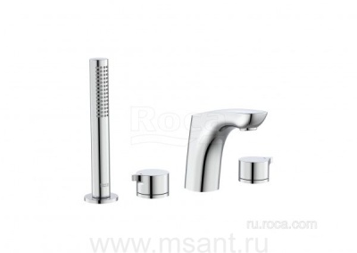 Смеситель Roca Insignia для ванны-душа к-т, 5A183AC00