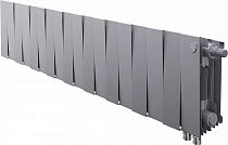 Радиатор биметаллический Royal Thermo Piano Forte 200 VDR silver satin, 18 секций