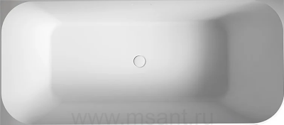 Акриловая ванна Abber AB9331-1.6 L 160x75