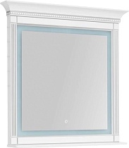 Зеркало Aquanet Селена 105 белое, серебро